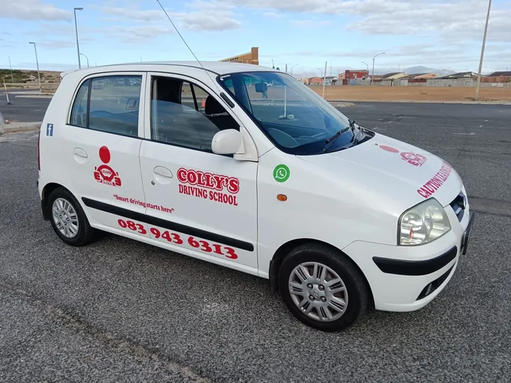 Colly&rsquo;s Driving School training car, front view