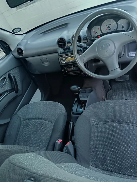 Inside the automatic training car: dashboard and gear selector